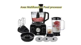 Best Kitchen Applince || Anex Multifunction Food processor || @pakistanimomvlogs831