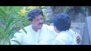 Arjun Failed to do Black Magic on Dr.Vishnuvardhan | Sudhir | Hello Daddy Kannada Movie Scenes