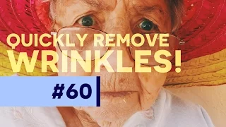 #PSin30 - How to Remove Wrinkles in Photoshop (FAST)