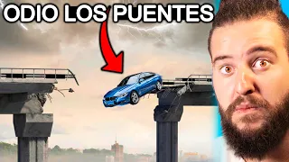 ODIO LOS PUENTES | POLY BRIDGE | UVE 🏗️🏗️