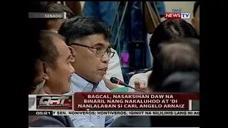 QRT: Bagcal, nasaksihan daw na binaril nang nakaluhod at 'di nanlalaban si Carl Angelo Arnaiz