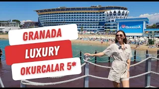 Granada Luxury Окурджалар 5*. Полный обзор. Молодежный отель в Алании. Сезон в самом разгаре.