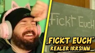 Sturmwaffel REAGIERT Realer Irrsinn: "Fickt Euch!"