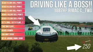 Forza Horizon 4 DRIVING LIKE A BOSS!! - 1887HP Rimac Concept Two