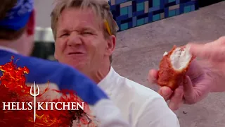 "Soaking Wet, Diaper Sh*t Fish & Chips" | Hell's Kitchen