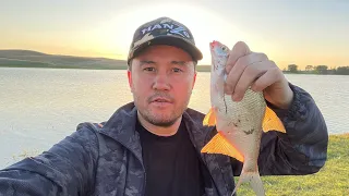 ЛОВЛЯ ЛЕЩА 🎣. Рыбалка в Талдыкоргане.Моя рыбалка.