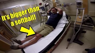 Dad Goes To The Emergency Room After Dirt Bike Crash!