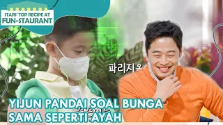 Yijun Pandai Soal Bunga Sama Seperti Ayah |Fun-Staurant|SUB INDO|210425 Siaran KBS World TV|
