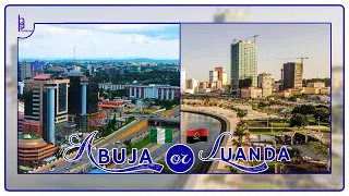 Luanda, Angola vs Abuja, Nigeria  #luanda #abuja #lagos #swahili