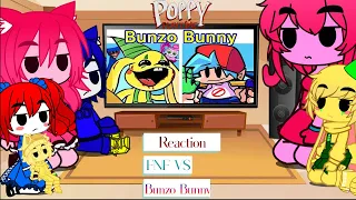 Poppy Playtime Reaction - FNF Vs Bunzo Bunny