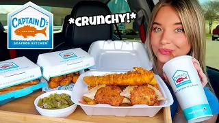 Trying Captain D's For the FIRST TIME Mukbang!