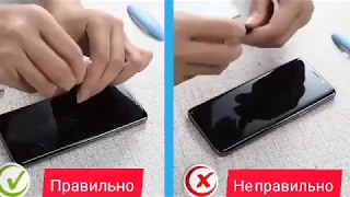 Защитное стекло 3D на весь экран с ультрафиолетовым клеем для Samsung, Xiaomi, Huawei, OnePlus