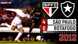 São Paulo 4x0 Botafogo - 2012 - NEM SEEDORF PAROU O SHOW DE LUÍS FABIANO JADSON E LUCAS MOURA!!
