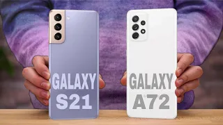 Samsung Galaxy A72 vs Samsung Galaxy S21 Full Comparison