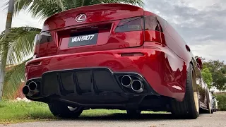 PERFECT SOUNDING FULL EXHAUST LEXUS IS250 WITH HEADERS?!