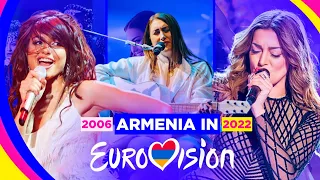 Armenia in Eurovision (2006-2022) 🇦🇲 | Rosa Linn, Iveta Mukuchyan, Sirusho