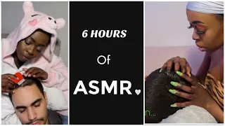 6 HOURS OF NITPICKING WHITEHEADS ASMR |Upclose & Super Zoomed Triggers compiled.