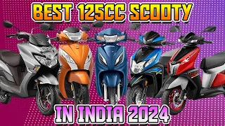 Best 125cc scooter in India 2024 || Top-5 Scooty 125cc in India 2024 || All 125cc Scooter 2024