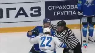 Бой КХЛ: Рыспаев против Белова и Брынцева / KHL Fight: Ryspayev fights Nick Belov, then Bryntsev