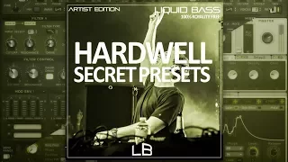 LB (Artist Edition) – Hardwell Secret Presets | Massive and Sylenth1 Presets