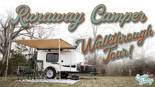 Runaway Camper Walkthrough Tour - Our Camper Mods and Customizations, Tips, and Tricks
