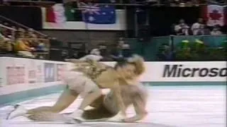 Usova & Zhulin (CIS) - 1992 Worlds, Ice Dancing, Free Dance