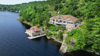 12 Acre Estate Residence on Spectacular Lake Muskoka Setting