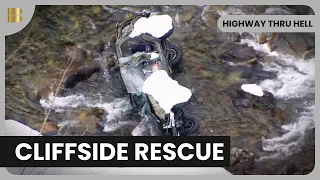 A Daunting Cliffside Rescue - Highway Thru Hell - S01 EP7 - Reality Drama