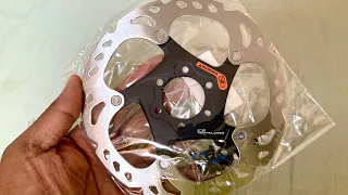 Discos Shimano XT RT- 86  Ice Tech ( 6 furos ) unboxing