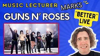 Music Lecturer MARKS - Guns N' Roses | "Better" - LIVE