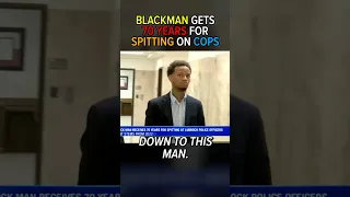 He Spits On The Wrong Cops!