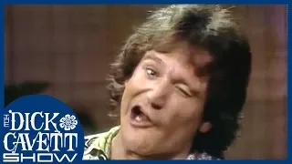 Robin Williams Takes Dick Cavett For A Tour On Set | The Dick Cavett Show