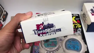 Casio G Shock DW6610 MTV limited 1st MTV European Music Awards Berlin 1994 unboxing-Senorita