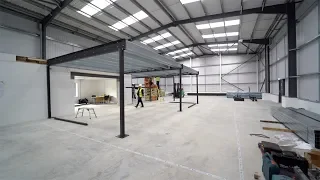 Office & Storage Mezzanine Floor - Western Automation Project Update