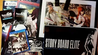 Steins;Gate Elite PS Vita Unboxing Premium Japanese box-set