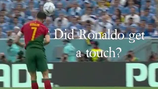 Ronaldo goal v Uruguay controversy | Ronaldo v Fernandes goal | FIFA World Cup | Portugal v Uruguay