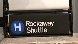 Rollsign roll-through: NYC Subway BMT/IND 1984 Side Route Rollsign (R27, R30)