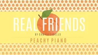 Real Friends - Camila Cabello | Piano Backing Track