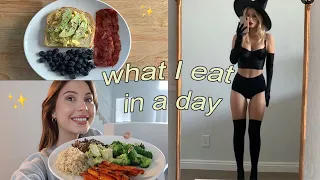 What I Eat In A Day (realistic & easy!)