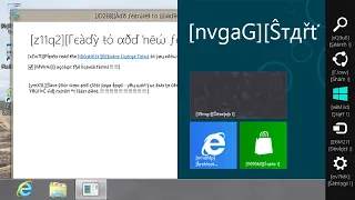 Windows in Pseudo Language? Exploring Windows 8 Build 8331