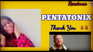 Singer Reacts to | [OFFICIAL VIDEO] Thank You - Pentatonix | Reactmas 2020