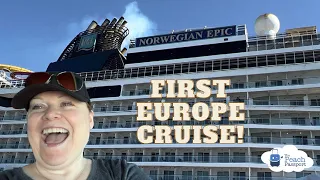 Norwegian EPIC: My first EUROPE Cruise! Travel Day, Embarkation, Cabin Tour, Buffet, Game Show