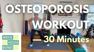 At-Home Workout for Osteoporosis & Strong Bones  (30 Minutes)