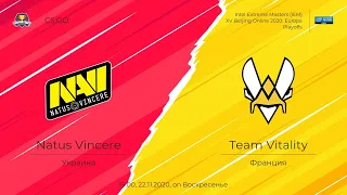 🔴[RU] NaVi vs Vitality | Смотрим, ставим.