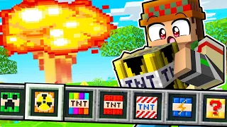 ¡Minecraft PERO hay TNT PERSONALIZADAS! 😲🧨💥 SILVIOGAMER MINECRAFT PERO