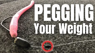 Pegging Your Weight Is NOT Always Best // Bass Fishing Tips