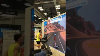 Sub-4 minute mile on a treadmill