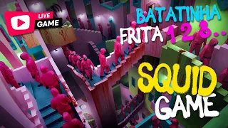 ROBLOX | LIVE GAME BATATINHA FRITA 1 2 3 - SQUID GAME