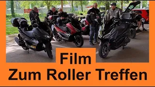 Film zum Roller Treffen 05.05.2024 125 cm Roller Scooter Honda Forza 125 350