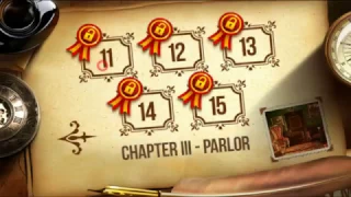 Escape - Mansion of Puzzles Chapter III Parlor Level 11, 12, 13, 14, 15.